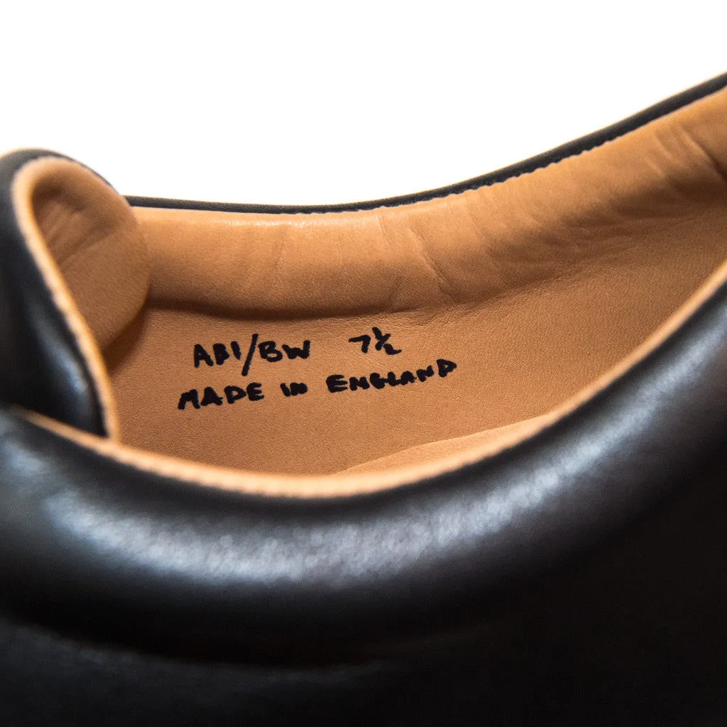 ABINGTON TOE CAP SNEAKER - BLACK GUM