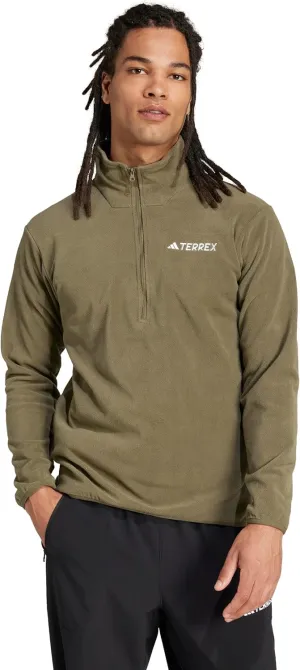 adidas Men's Terrex Multi Essentials Half-Zip Fleece Hiking Jacket