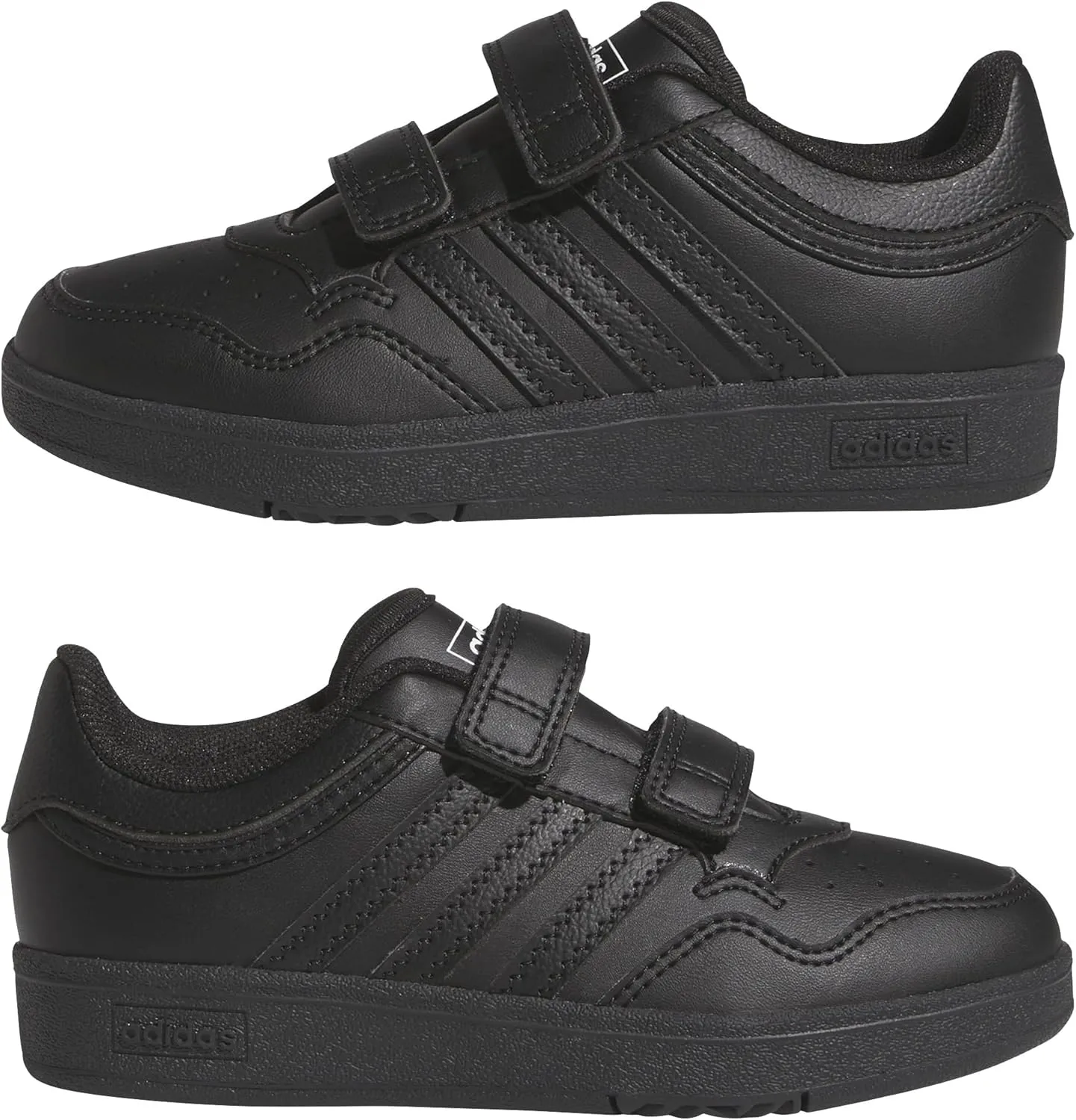 adidas Unisex-Child Hoops 4.0 Velcro Strap Sneaker