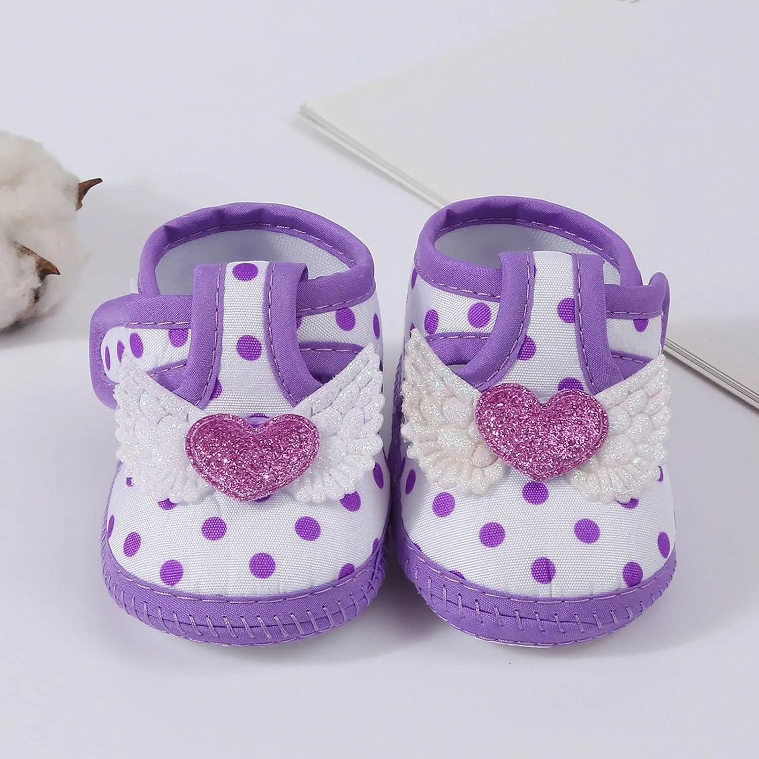 Baby Girls Learning To Walk Flats Sandals Non-slip Floral Print Cute Bow Sandals Infant Soft First Single Shoes