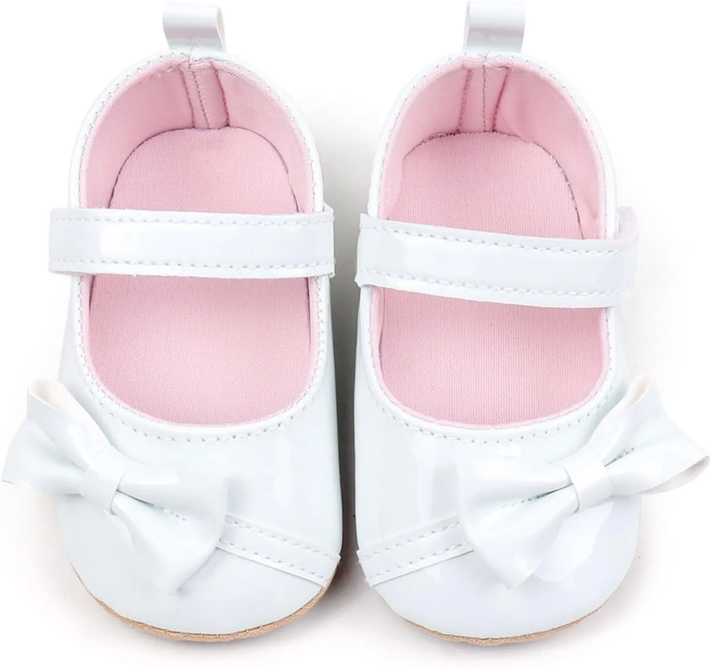 Baby Girls Sandals Leather Cute Bow Knot Mary Jane Flats Princess Shoes Infant Soft Casual Sole Wedding Dress Sandals