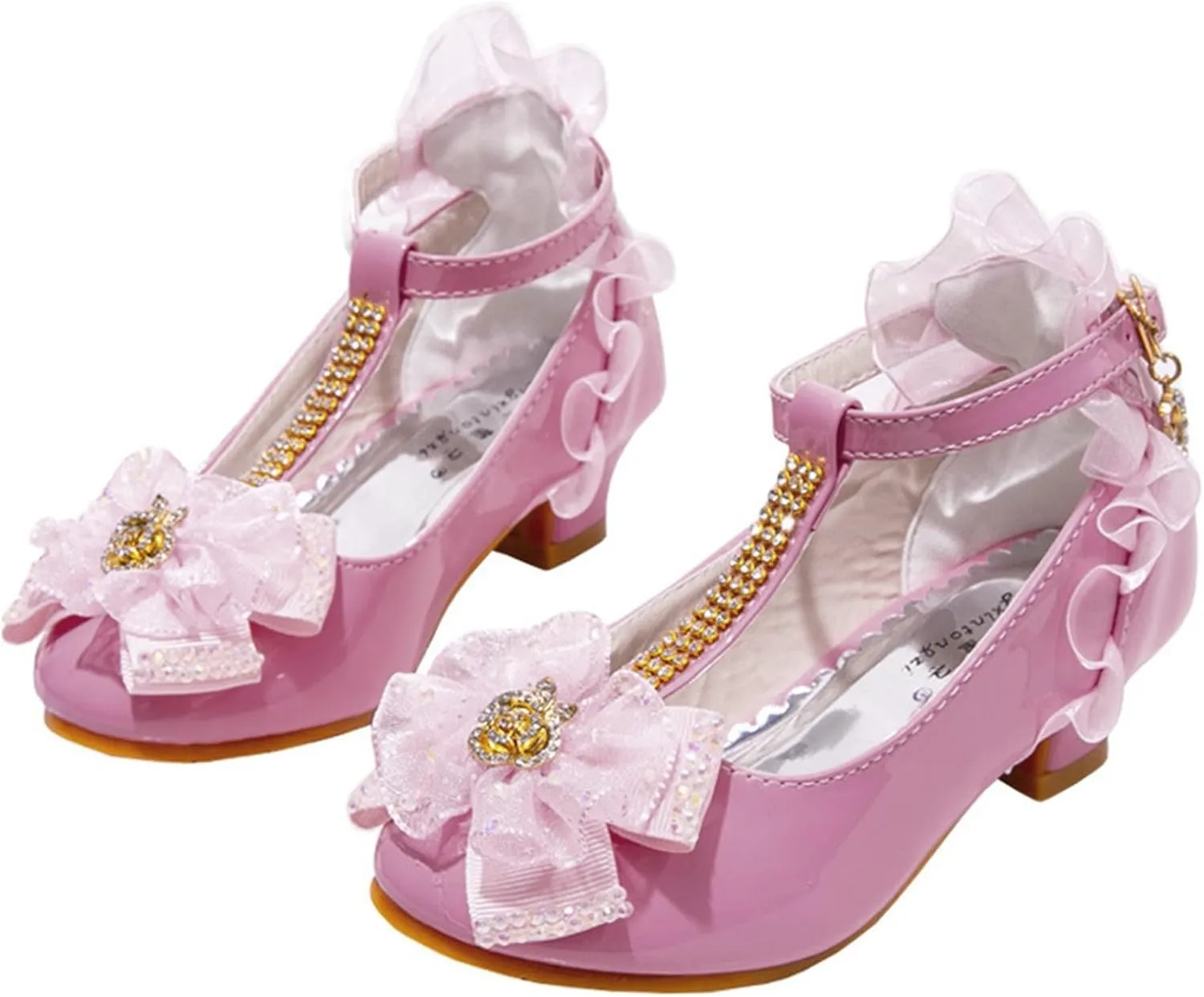 Baby Kids Princess Dress Children Shoes Princess Single Shoes Stage Fashion Shoes Girls Walk Show Lightweight Shoes