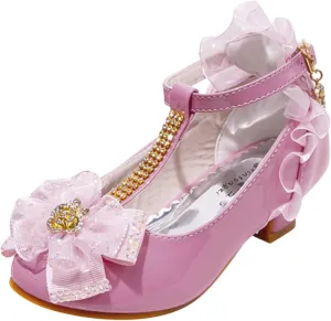 Baby Kids Princess Dress Children Shoes Princess Single Shoes Stage Fashion Shoes Girls Walk Show Lightweight Shoes