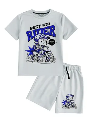 Best Kid Bike Ride Super Cool Shorts Set For Boys