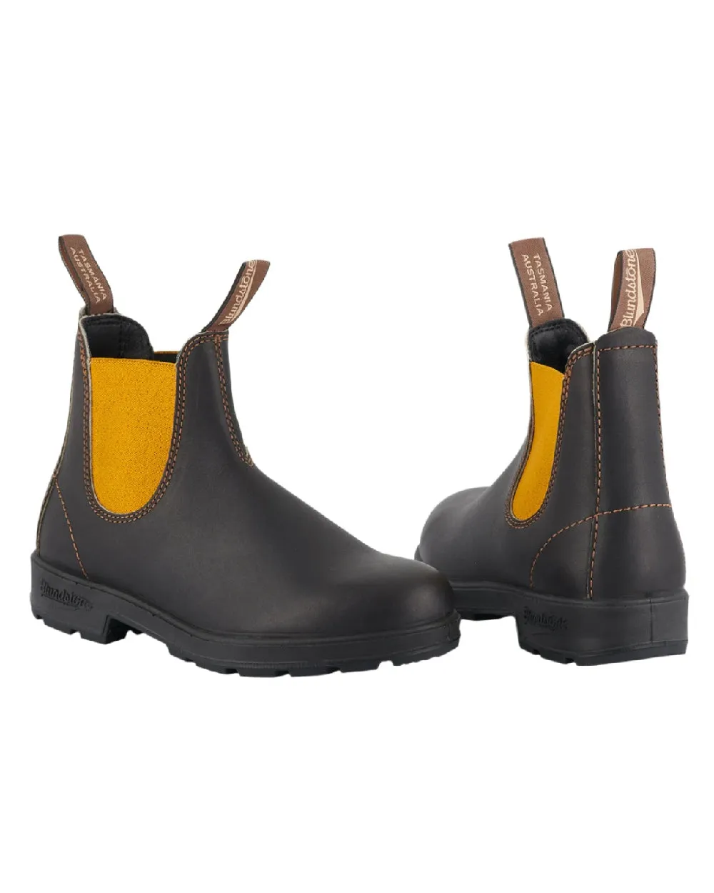 Blundstone 1919 Brown Mustard Chelsea Boots