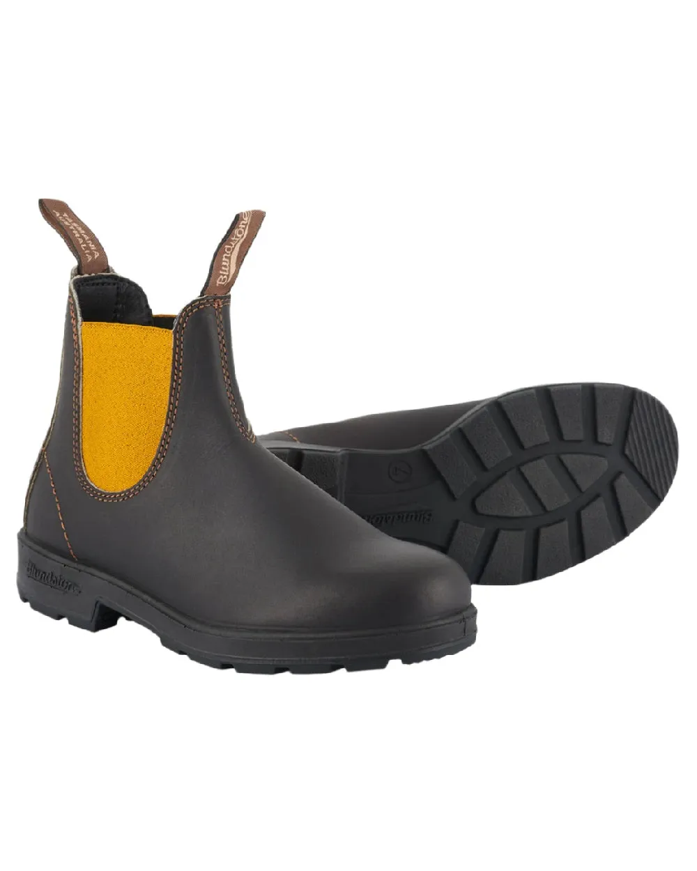 Blundstone 1919 Brown Mustard Chelsea Boots