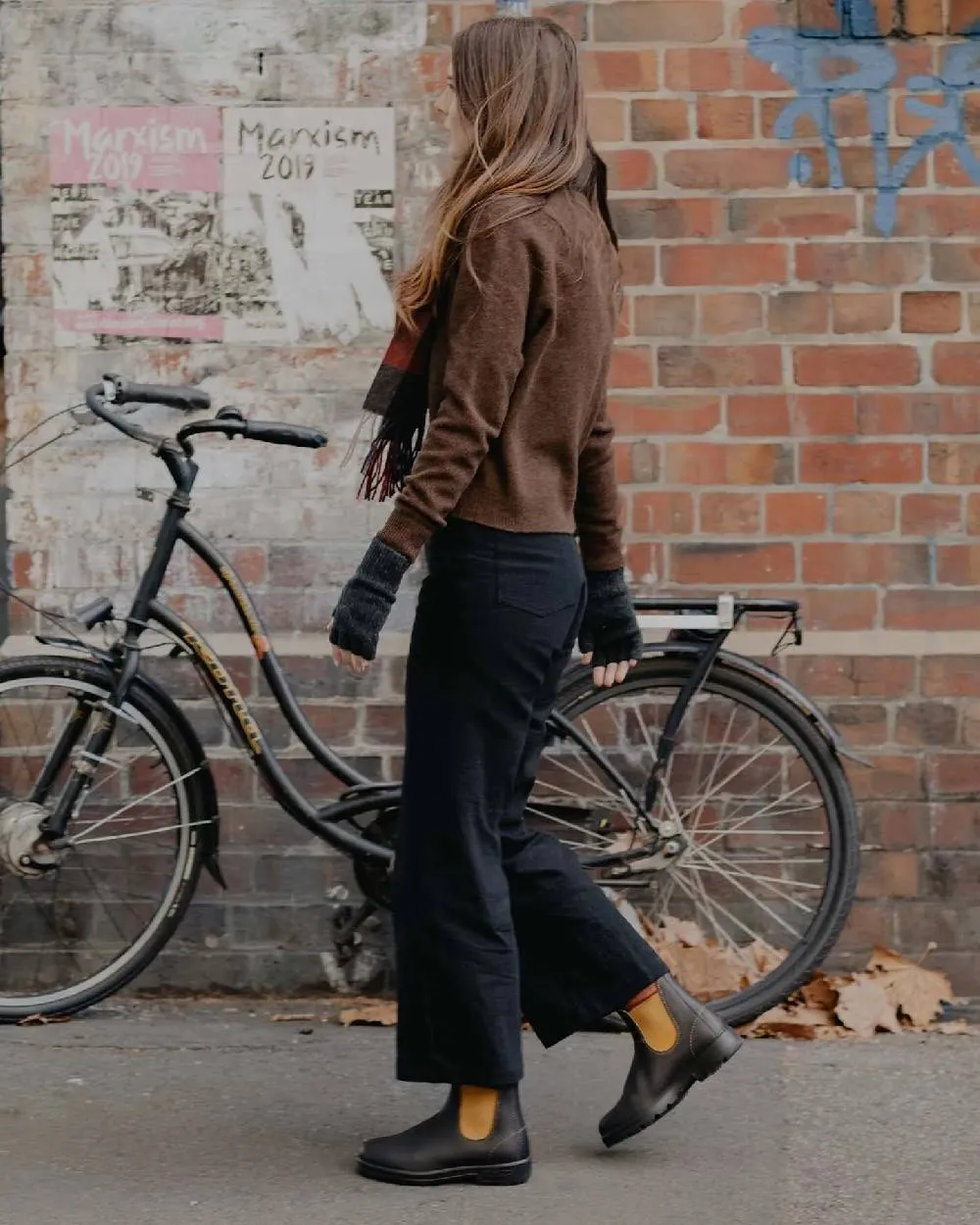 Blundstone 1919 Brown Mustard Chelsea Boots
