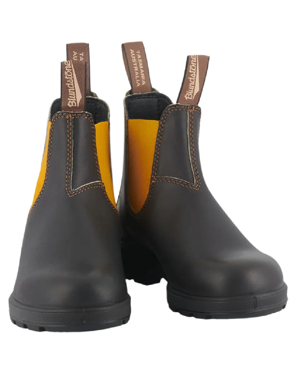 Blundstone 1919 Brown Mustard Chelsea Boots