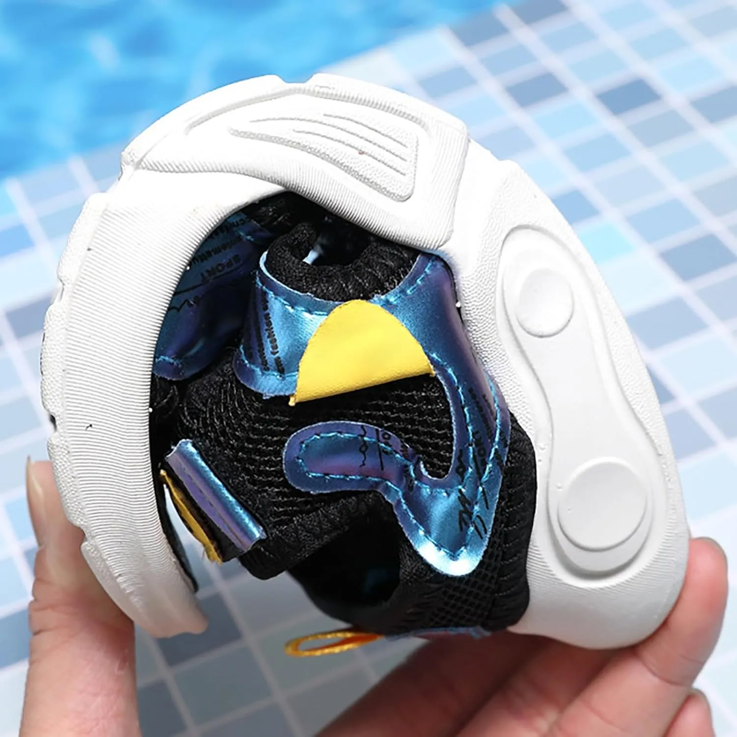 Boys Girls Sandals Open Toe Slip On Double Strap Adjustable Water Shoes Kids Trendy Summer Sports Casual Sandals