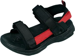 Boys Girls Sports Sandals Summer Open Toe Slip On Double Strap Adjustable Sandals Kids Fashion Beach Water Shoes