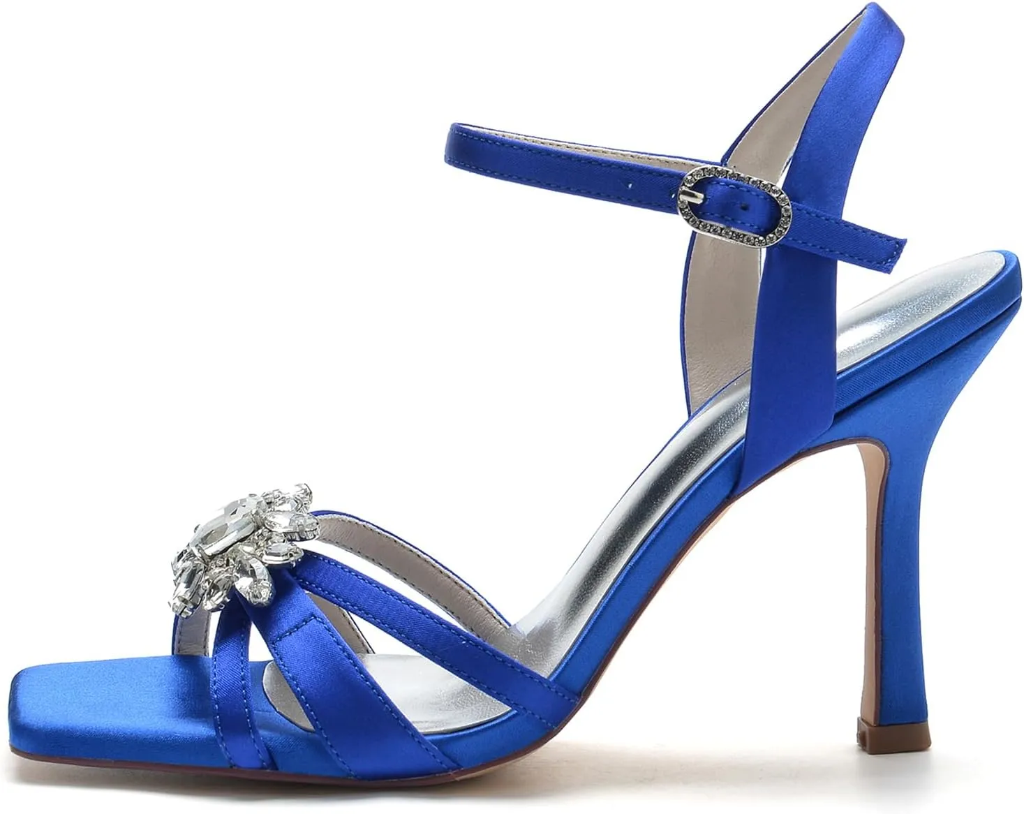 Bridal for Wedding Dress Shoes High Heels Sandals for Women Stiletto Heel Heeled Peep Toe Prom Evening Formal Party Shoes