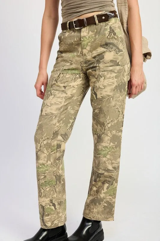 Camo Cargo Pants