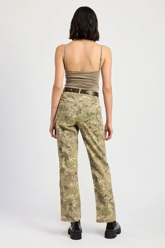Camo Cargo Pants