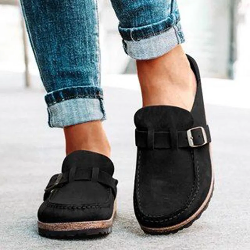 Chicvane 2020 New Comfy Clogs Wedge Sandals Half Slides Shoes