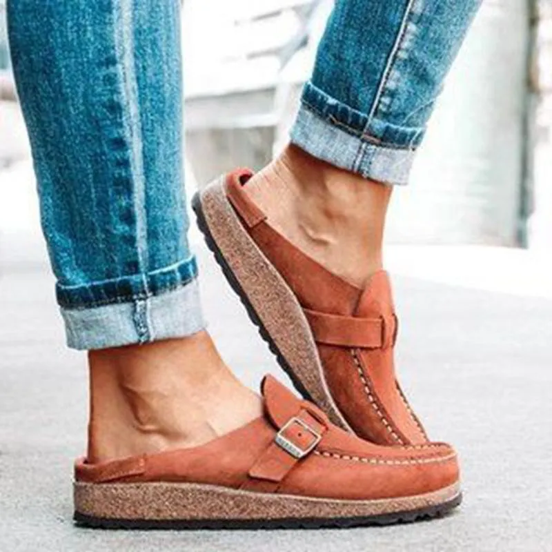 Chicvane 2020 New Comfy Clogs Wedge Sandals Half Slides Shoes