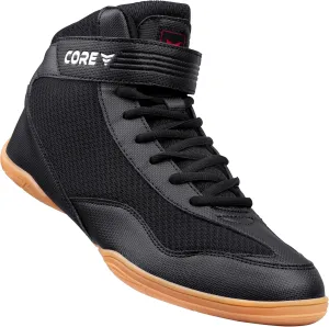 CORE Wrestling Shoes  High Traction Wrestling Shoes for Men, Women, Youth & Kids - Durable Shoes for Wrestling, Boxing, Weightlifting & Bodybuilding  Combat Sports Footwear, Lightweight Gym Shoes