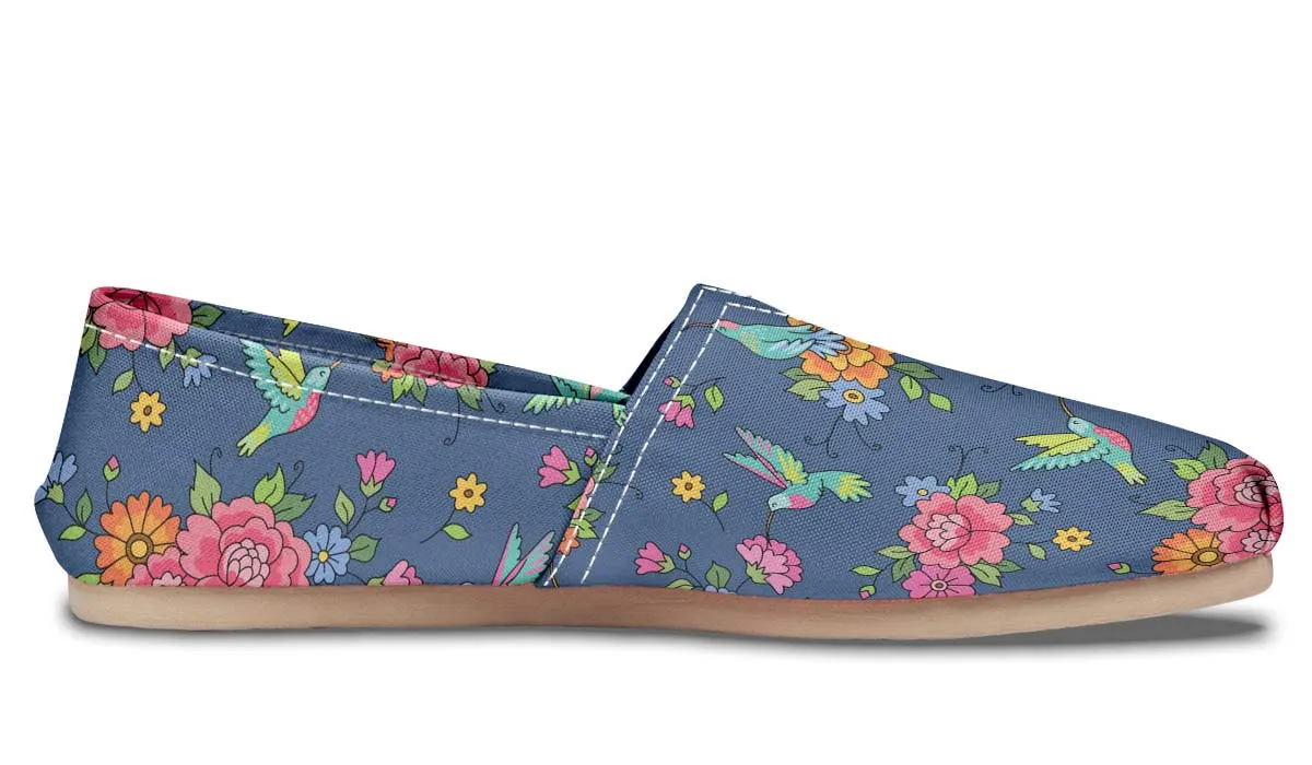 Cute Hummingbirds Pattern Casual Shoes