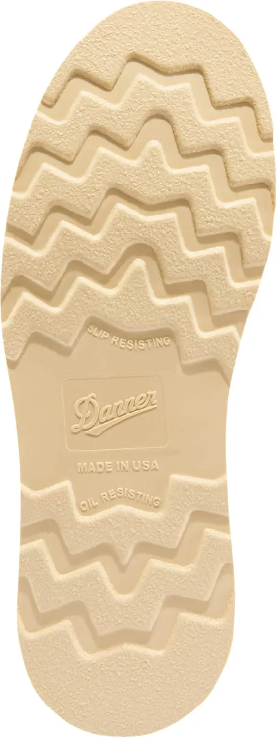 Danner 6 Bull Run Steel Toe Work Boots for Women - Oiled Full-Grain Leather Moc Toe Upper with Non Slip Wedge Outsole & Cushion Footbed, EH Resistant