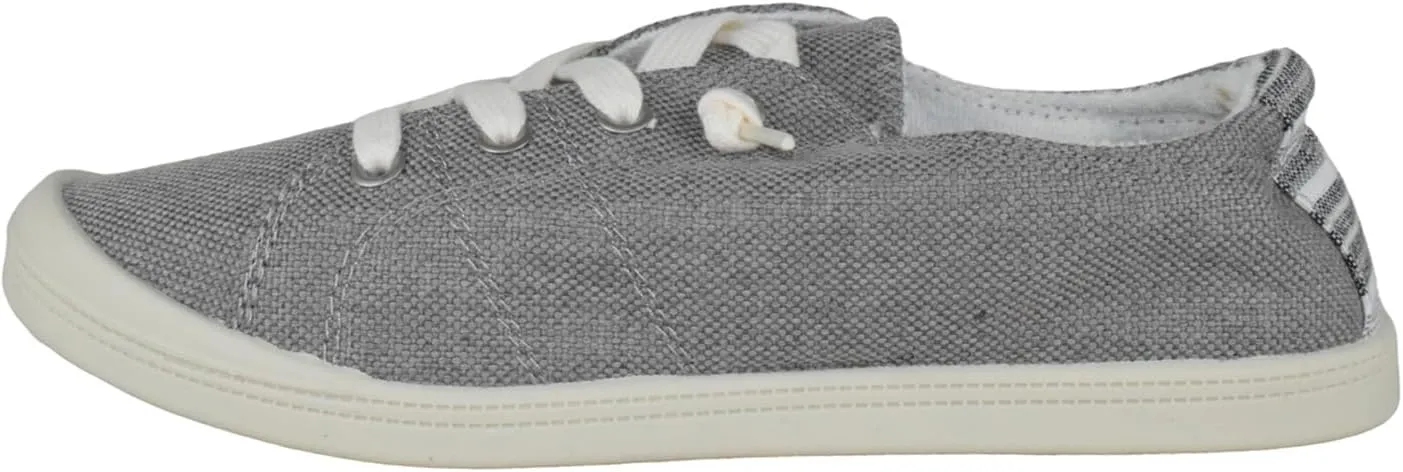 Forever Flat Women's Shoes Linen Canvas Slip-On Sneakers Lace Up Loafers Comfortable Fashion Sneakers