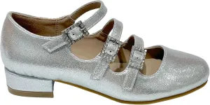 Girls Dress Shoes Mary Jane Flats for Wedding Party Pump Shoes for Toddler Little Big Kids TR329
