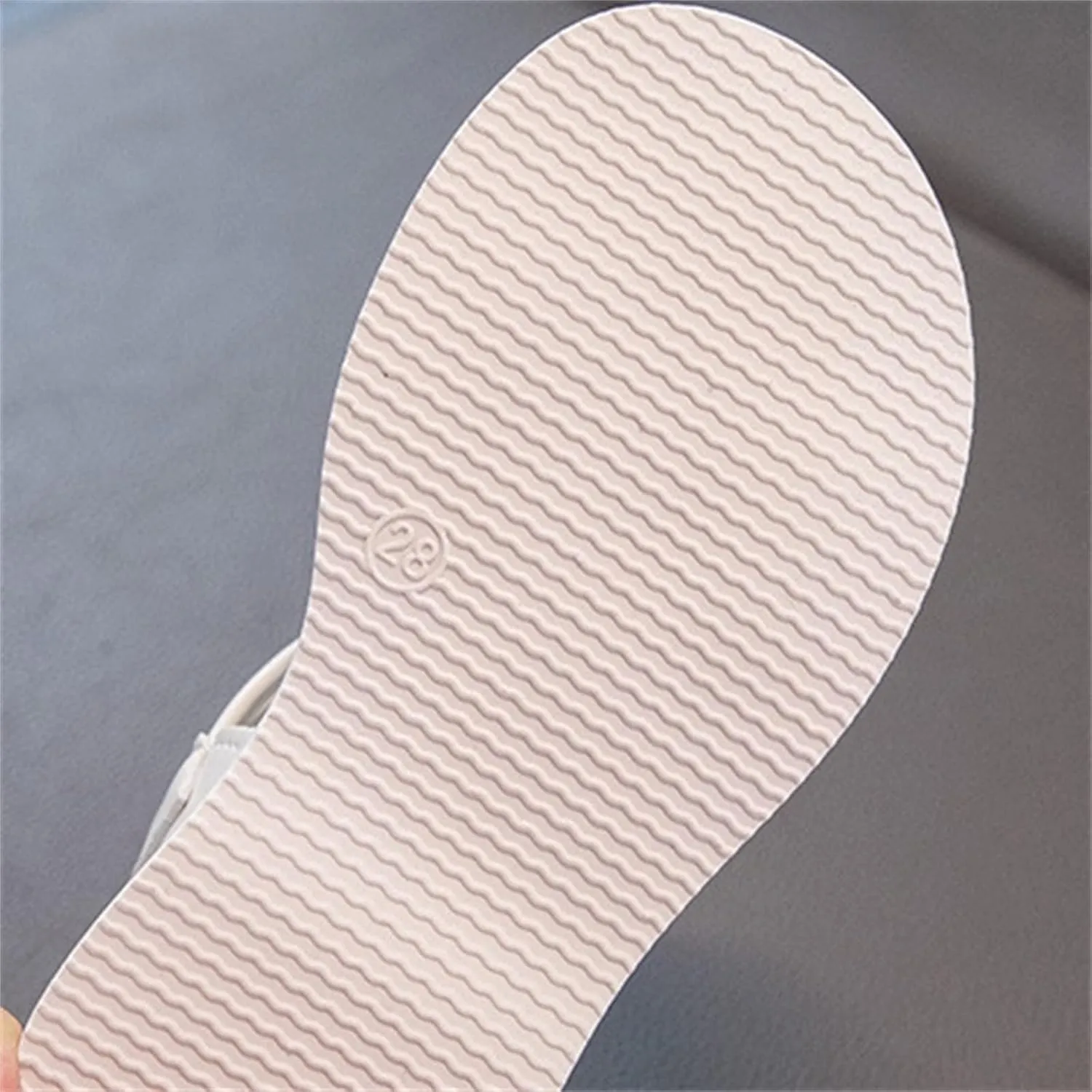 Girls Sandals Kids Pearls Princess Dress Shoes Open Toe Crossover Ankle Strap Buckle Flats Summer Walking Sandal