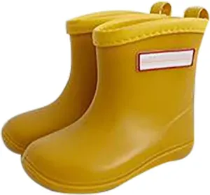 IWIHMIV Raining Boots for Kids Non Slip Waterproof Rubber Boots Outdoor Toddler Boys Girls Lightweight Rain Boots