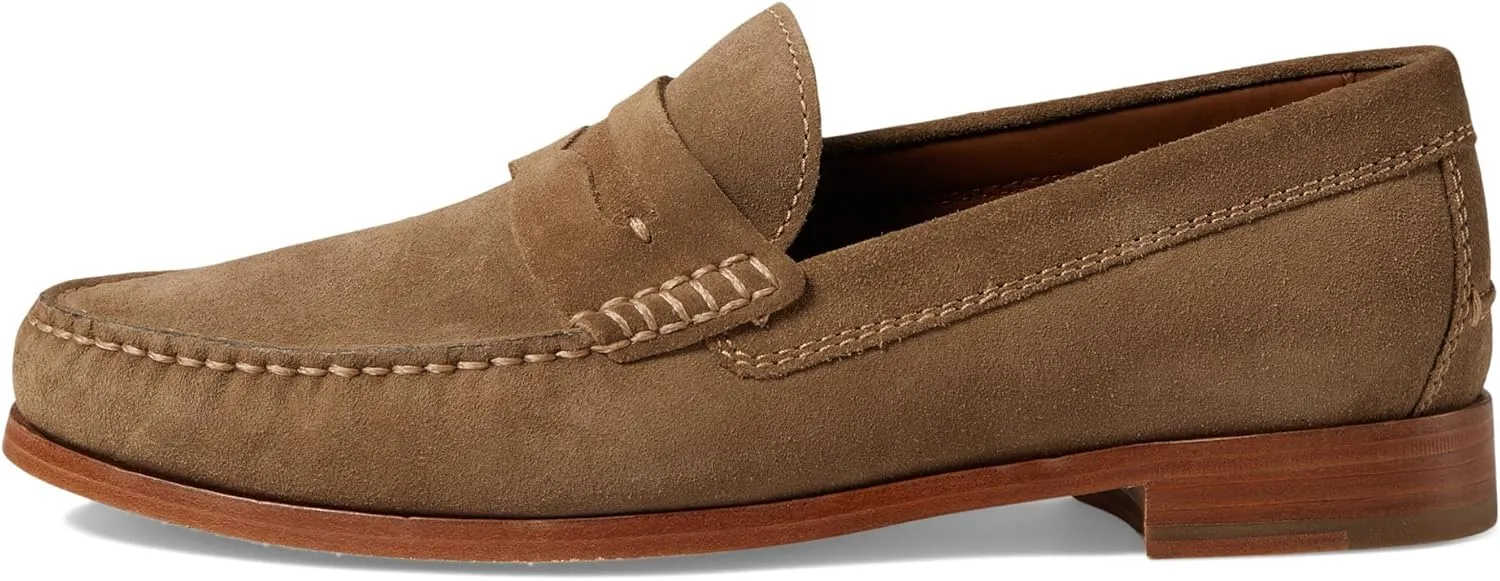 Johnston & Murphy Mens Baldwin Penny Shoes  Mens Dress Shoes, Leather Moccasin Shoes, Dress Shoes for Men, Durable Rubber Sole & Cushioned Footbed, Mens Penny Loafers