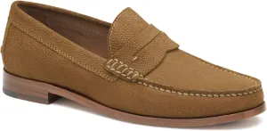 Johnston & Murphy Mens Baldwin Penny Shoes  Mens Dress Shoes, Leather Moccasin Shoes, Dress Shoes for Men, Durable Rubber Sole & Cushioned Footbed, Mens Penny Loafers