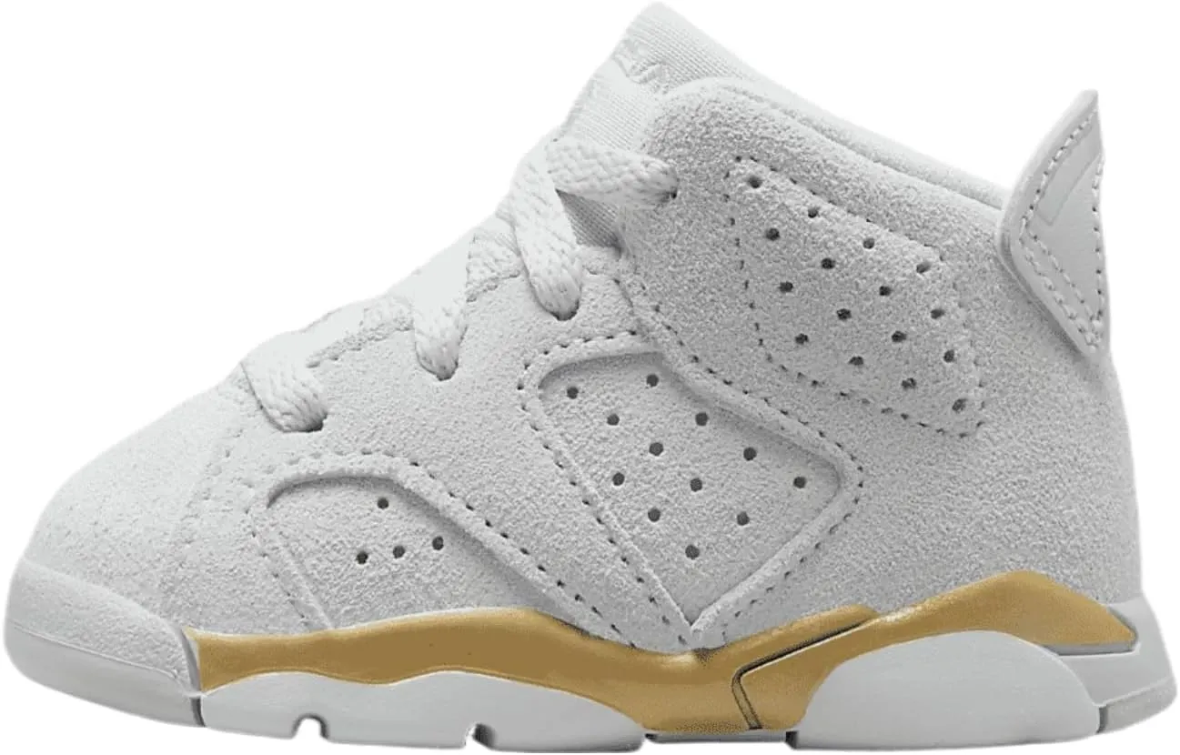Jordan Toddler's 6 Retro Pure Platinum/Glacier Blue (HF0414 074) - 9