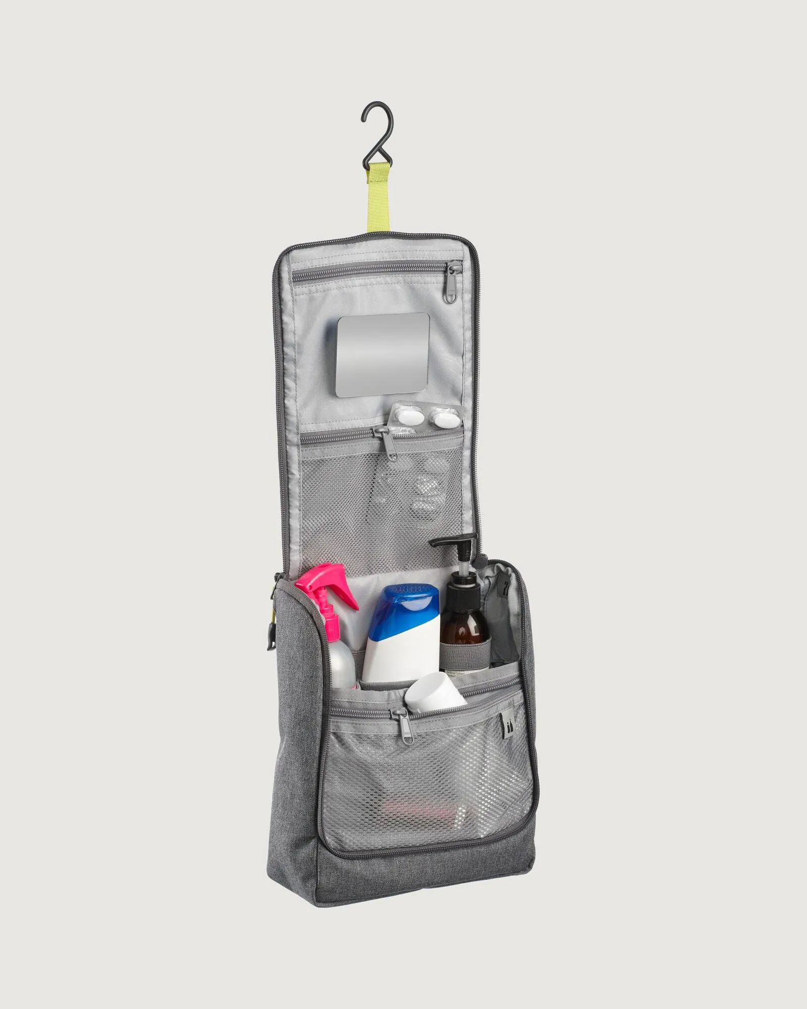 Kit Classic Hanging Toiletry Bag - Mid Grey