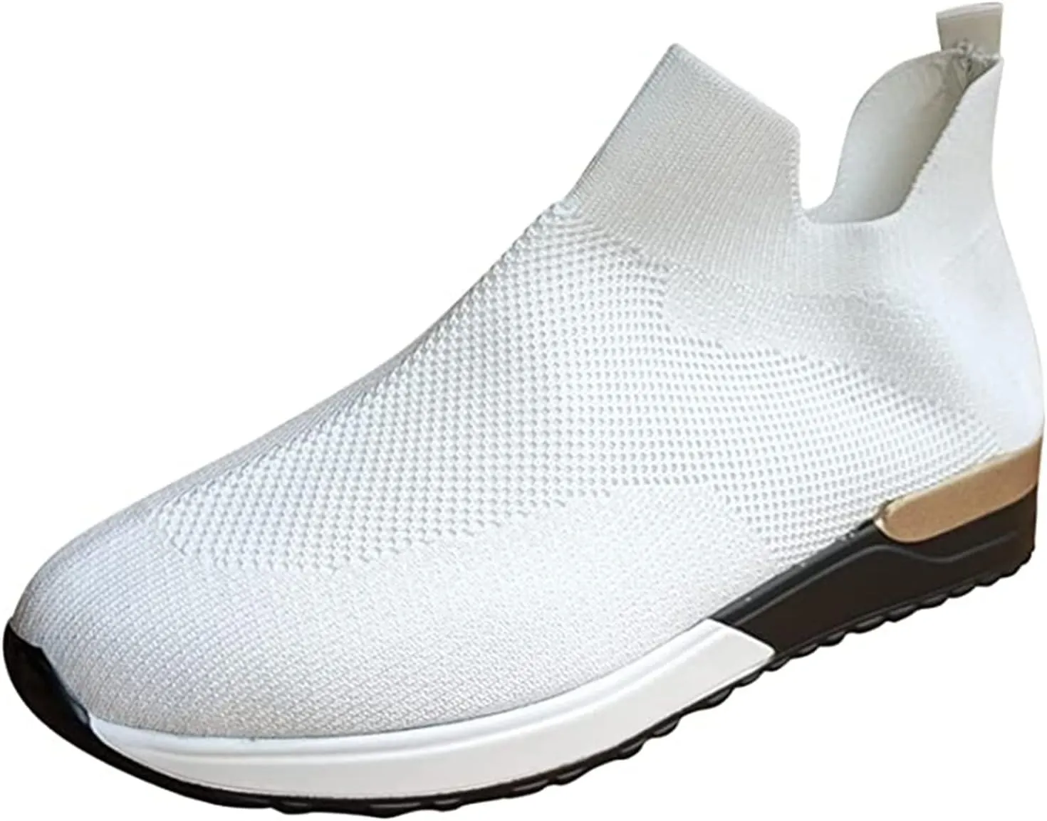 Ladmiple Running Shoes Womens Slip On Sneakers Breathable Lightweight Mesh Gym Shoes Non Slip Workout Walking Shoes
