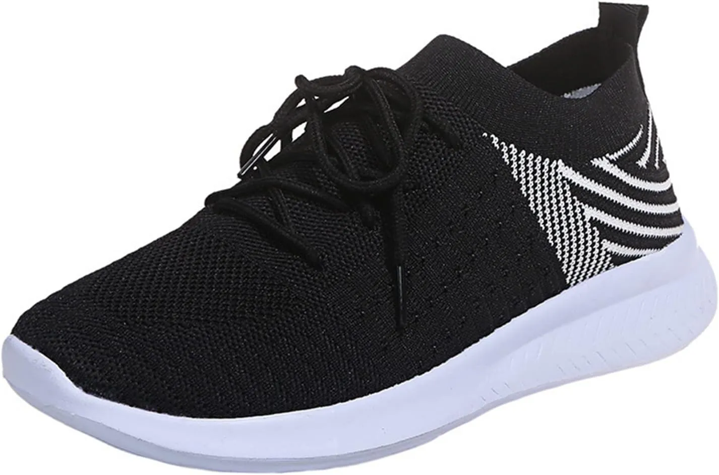 Ladmiple Walking Shoes Women Comfort Slip On Lightweight Sock Sneakers Non Slip Casual Fashion Running Tennis Gym Shoes