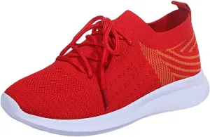 Lausiuoe Slip On Sneakers Women Wide Width Walking Running Shoes Ladies Slip-on Mesh Lightweight Breathable Tennis Shoes