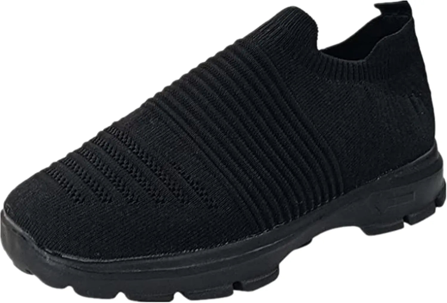 Lausiuoe Sneakers For Women Walking Shoes Comfortable Fashion Lightweight Casual Mesh Slip On Sneakers for Running Gym