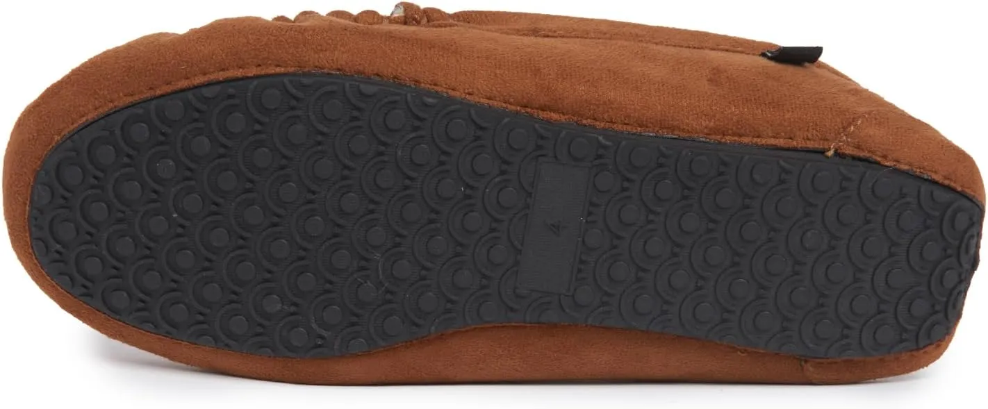 Lucky Brand Boy's Moccasin Slippers  Cozy and Stylish Indoor Footwear for Boys