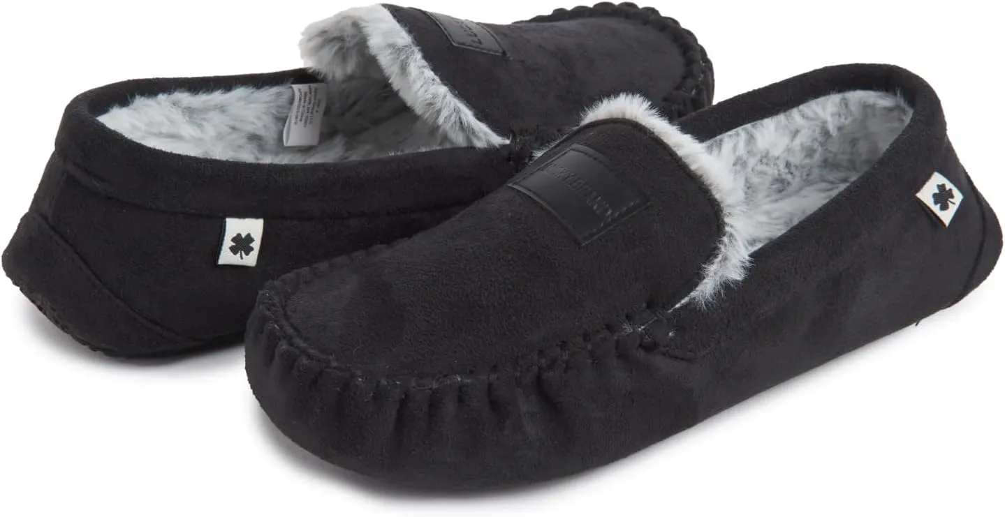 Lucky Brand Boy's Moccasin Slippers  Cozy and Stylish Indoor Footwear for Boys