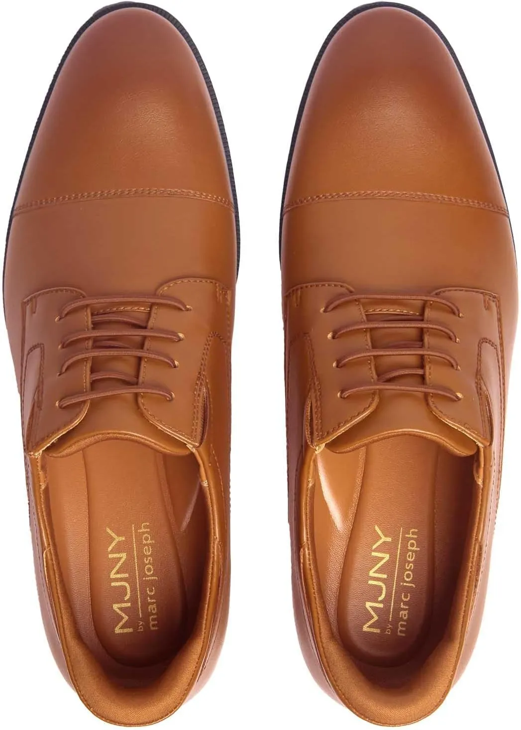 Marc Joseph New York Mens Hands Free Slip On Business Formal Classic Captoe Oxfords Dress Shoes for Men