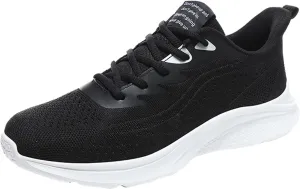Men's Orthopedic Comfortable Lace Up Shoes Lightweight Breathable Walking Shoe Gym Tennis Men's Recovery Shoes