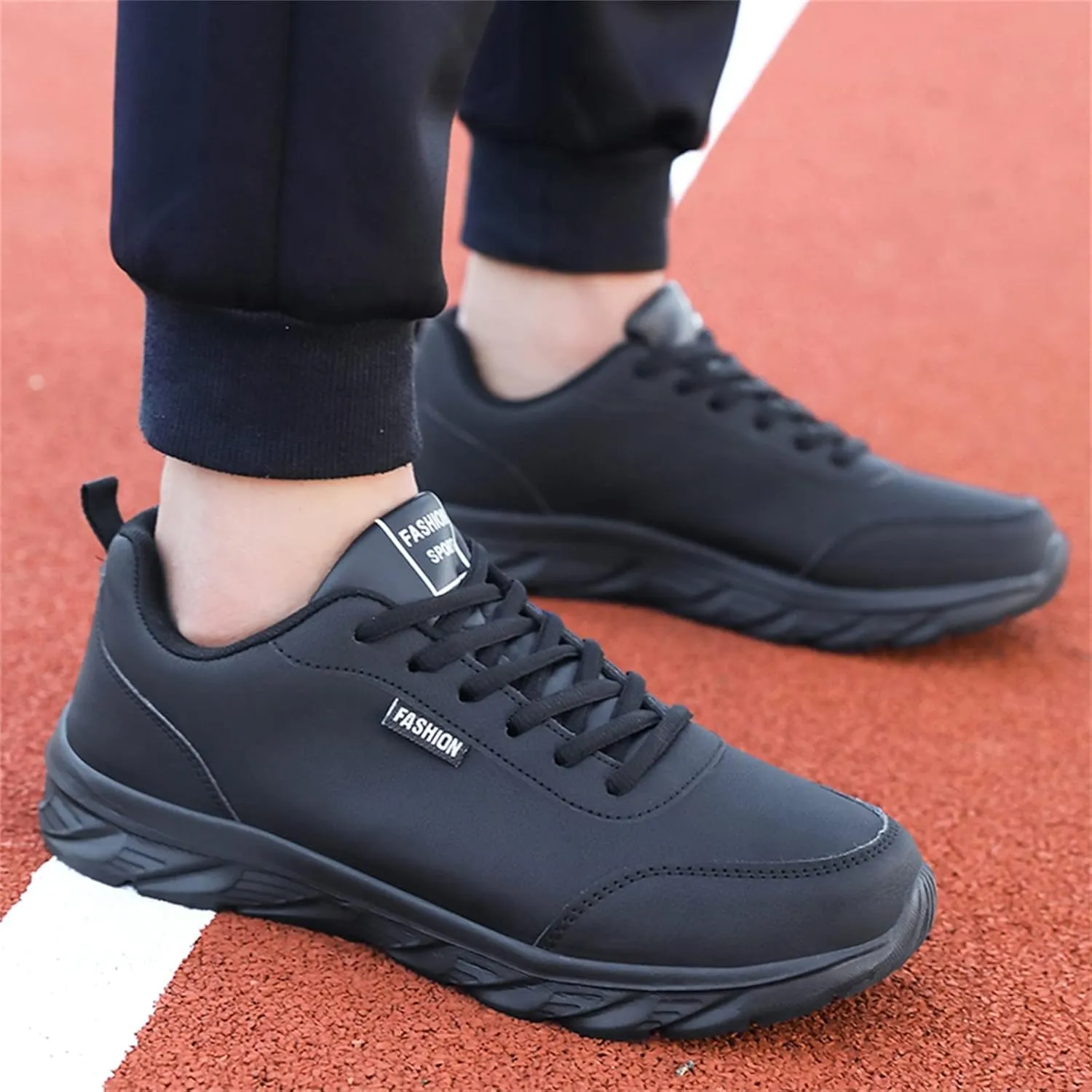 Men's Orthopedic Comfortable Slip-On Shoes Lightweight Sport Gym Jogging Walking Sneaker Non Slip Walking Shoes
