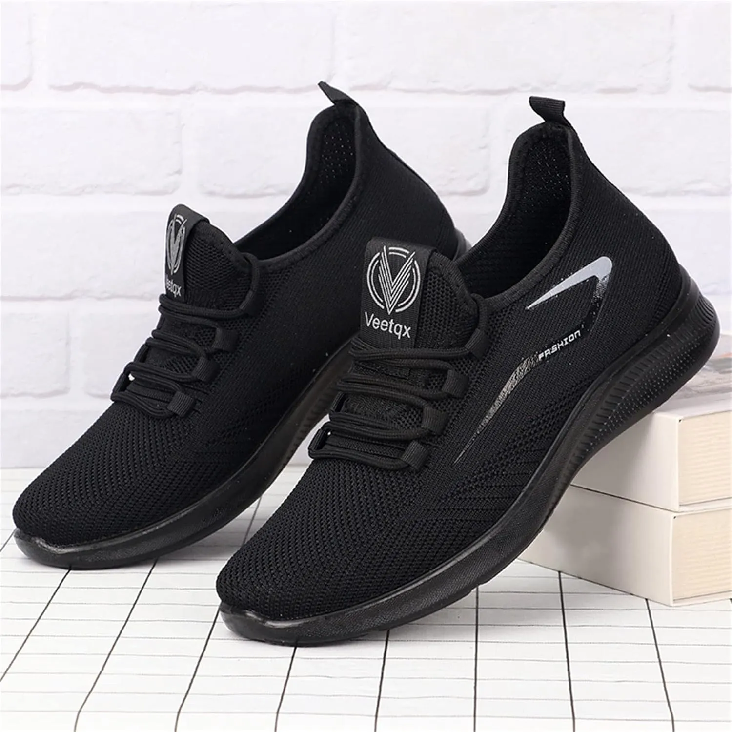 Mens Walking Shoes Mesh Oxfords Sneakers Lightweight Breathable Running Tennis Workout Casual Non Slip Shoes