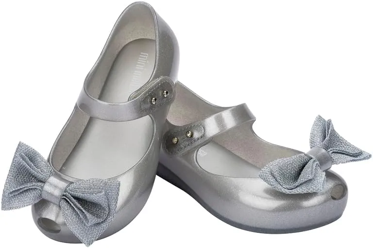 mini melissa Girl's Ultragirl Sweet XII Baby Ballet Flat