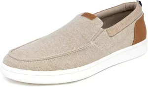 Nautica Men's Slip-On Loafers Casual Moc Toe Sneakers Boat Shoes Slipper for Men  Lightweight & Comfortable - Derwin