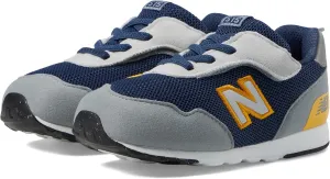 New Balance Baby 515 V1 New-b Hook and Loop Sneaker, Nb Navy/Slate Grey, 4 US Unisex Infant