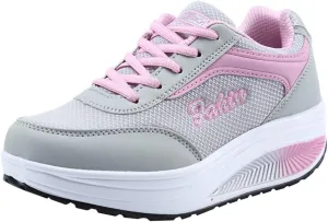 Non Slip Comfortable Fashion Sneakers for Women Lightweight Comfort Casual Workout Sneakers Grounded Footwear