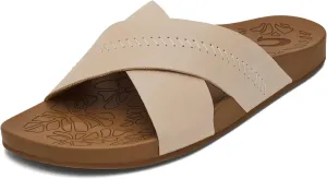 OLUKAI Kipea 'Olu Women's Slide Sandal, Everyday Stylish Shoe, All-Day Wear & Comfortable Fit