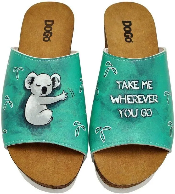 Personalize Your Life Printed Alba Sandal - Chic, Elegant and Casual Style - Vegan, Environmentally Friendly and Handmade - Ergonomic and Breathable