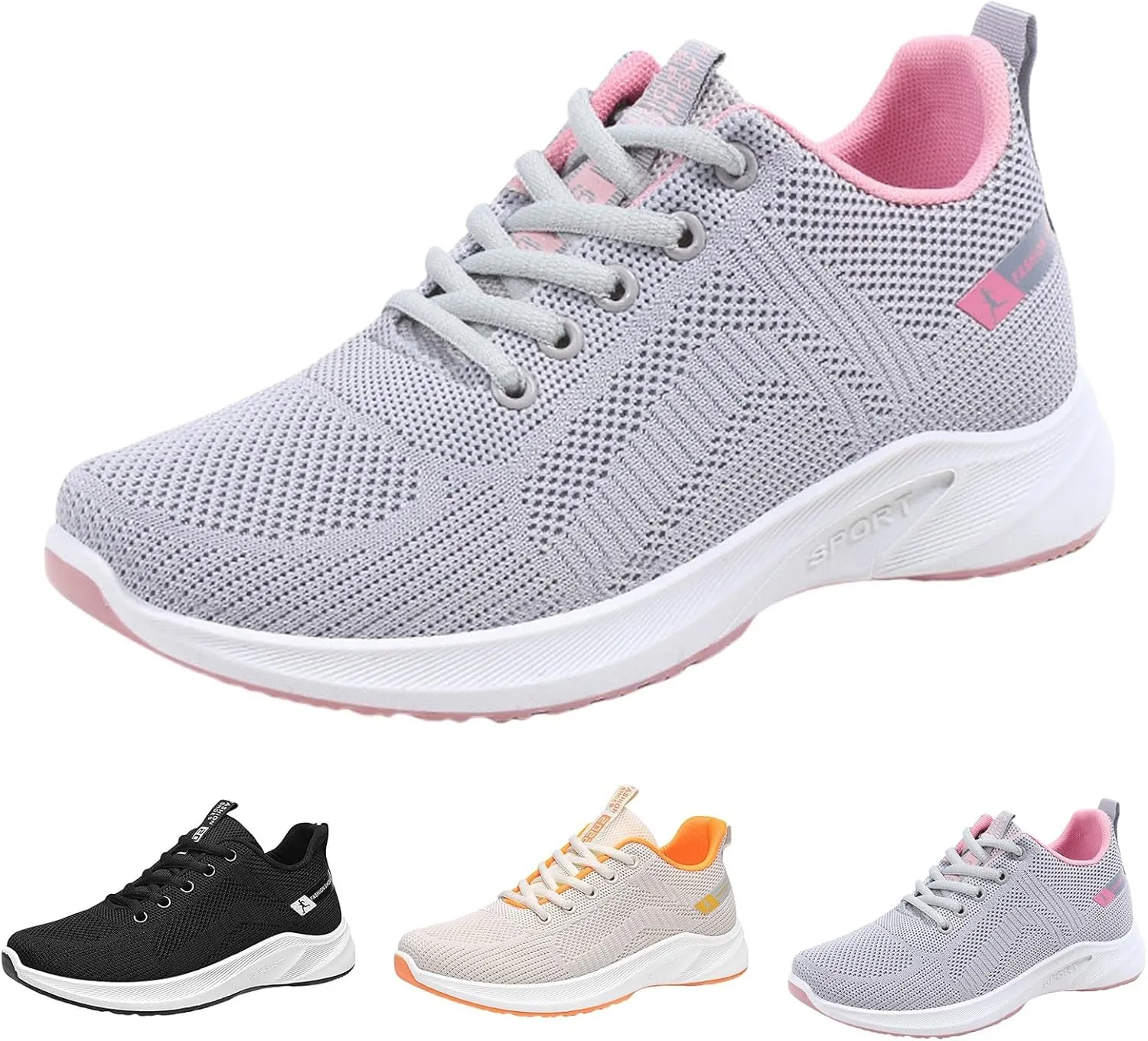 Running Shoes Women Fashion Lightweight Orthopedic Sneaker Ladies Comfortable Non Slip Sneakers for Gym Workout Golf