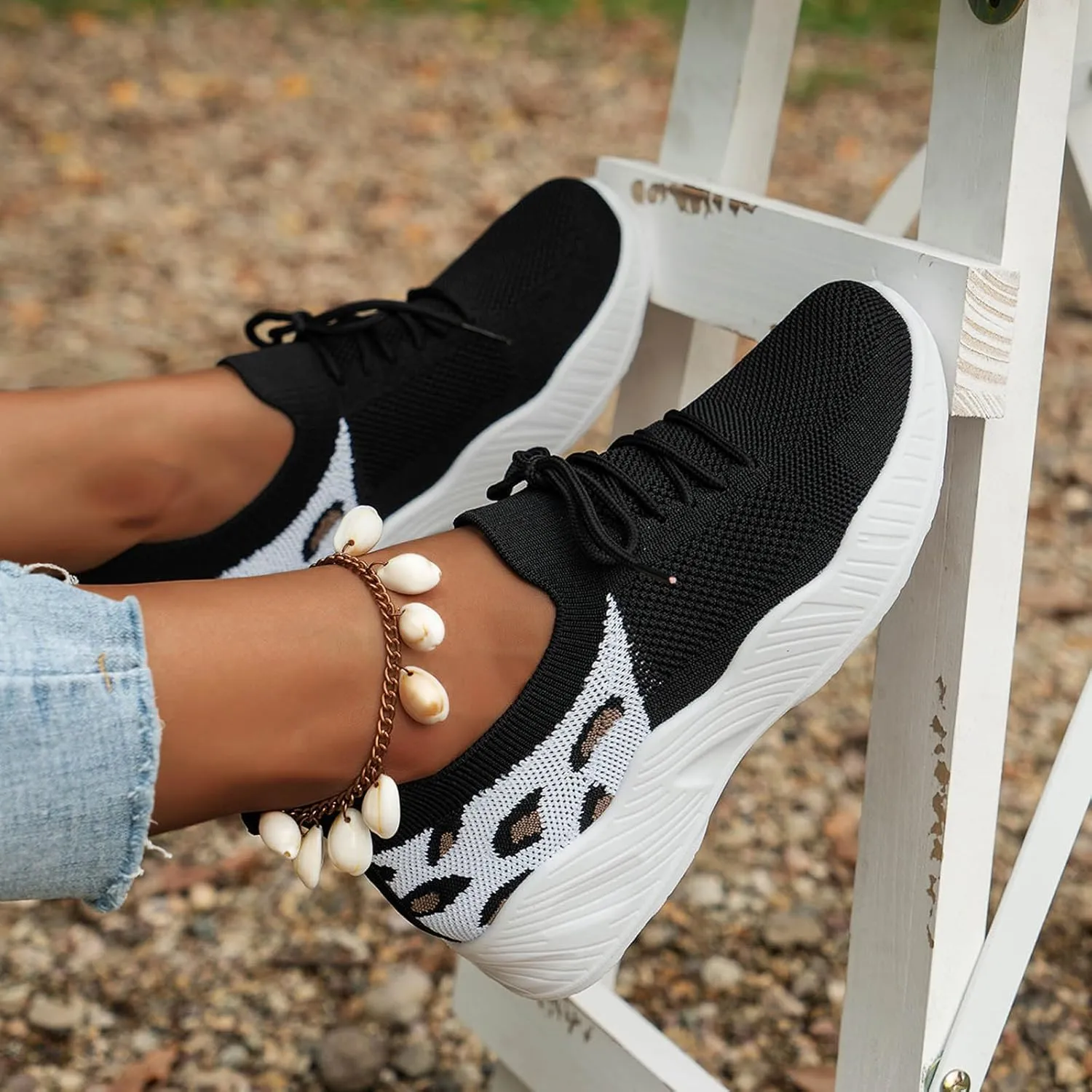 Running Shoes Women Walking Shoes Lightweight Tennis Shoes Non Slip Shoes Casual Breathable Sneakers for Workout Sports