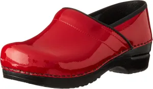 Sanita Pro Patent Wide Professional Clogs for Women - Arch Support, Durable, Closed-Back Slip-On Shoes