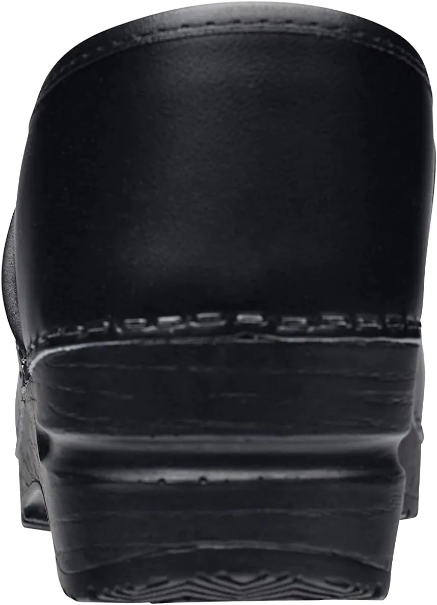 Sanita PU-Coated Leather Clogs for Women - Arch Support, Durable, Closed-Back, APMA-Approved Slip-On Shoes